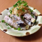 なすの肉巻き＊おろしポン酢がけ